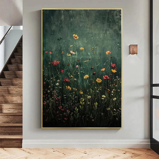 Meadow'S Embrace – Meadow Textured Painting, view 2