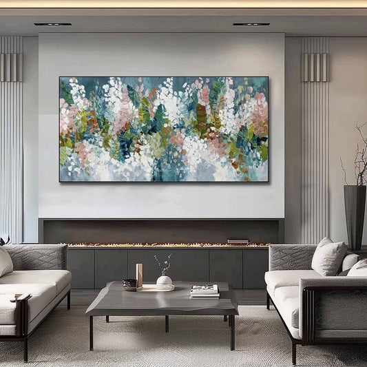Blossom Reverie – Floral Impasto Oil Painting, view 2