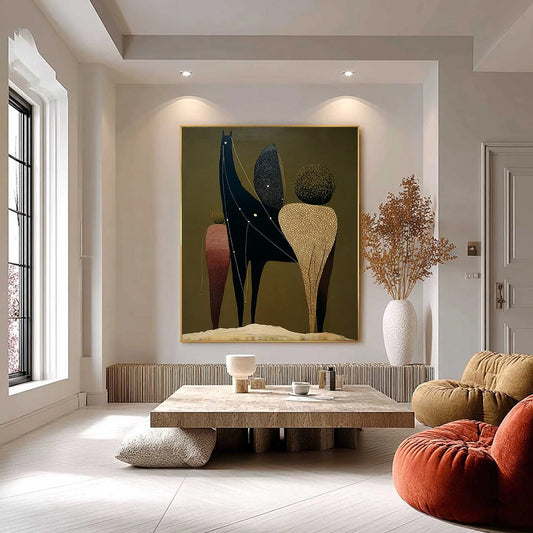 Celestial Caravan – Celestial Oil Painting, view 2