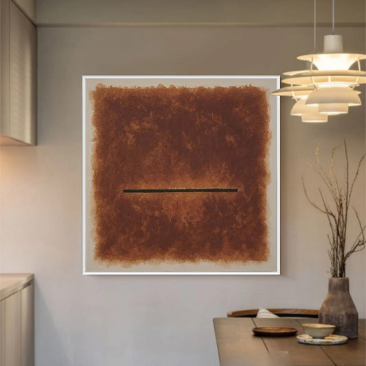 Horizon – Wabi-Sabi Abstract Oil Painting, view 2