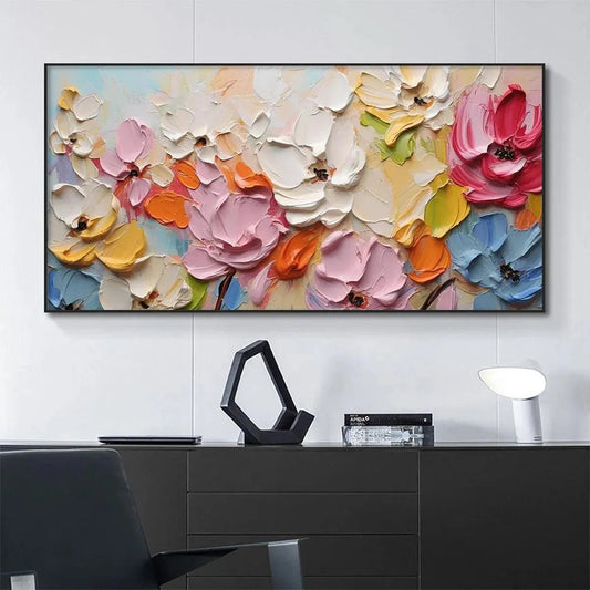 Spring Bouquet – Bouquet Impasto Painting, view 2