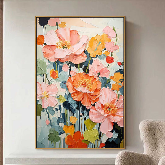 Spring Bouquet – Bouquet Impasto Painting, view 2