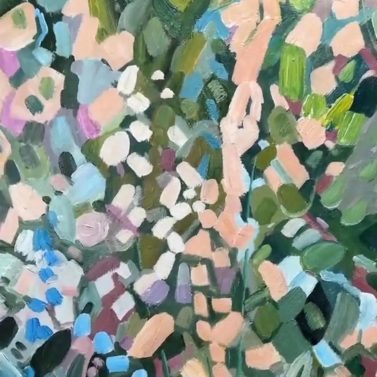 Enchanted Garden – Floral Painting, view 3