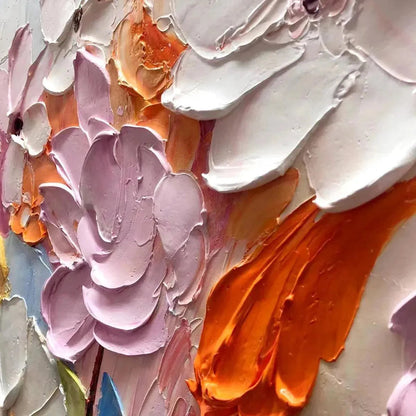 Spring Bouquet – Bouquet Impasto Painting, view 4