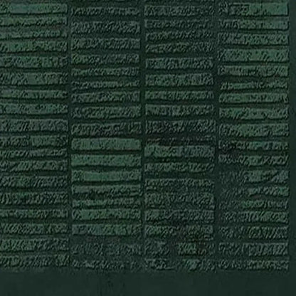 Dark Green Textured Grid – Wabi-Sabi Abstract Oil Painting, view 5