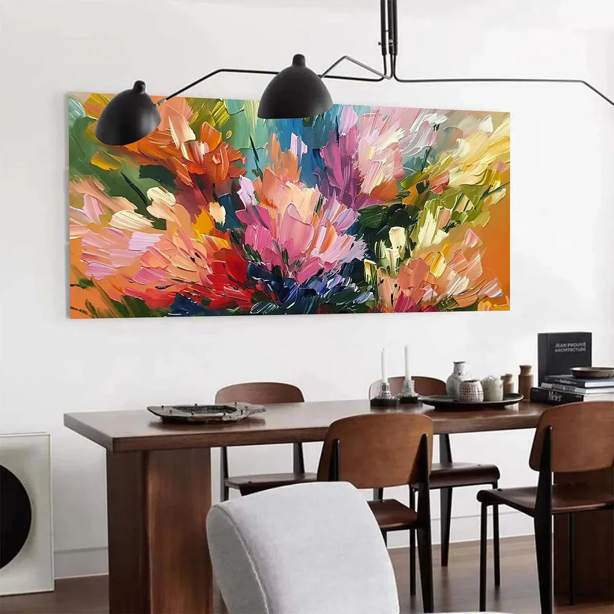 Colorful Floral Wall Art – Summer Bouquet