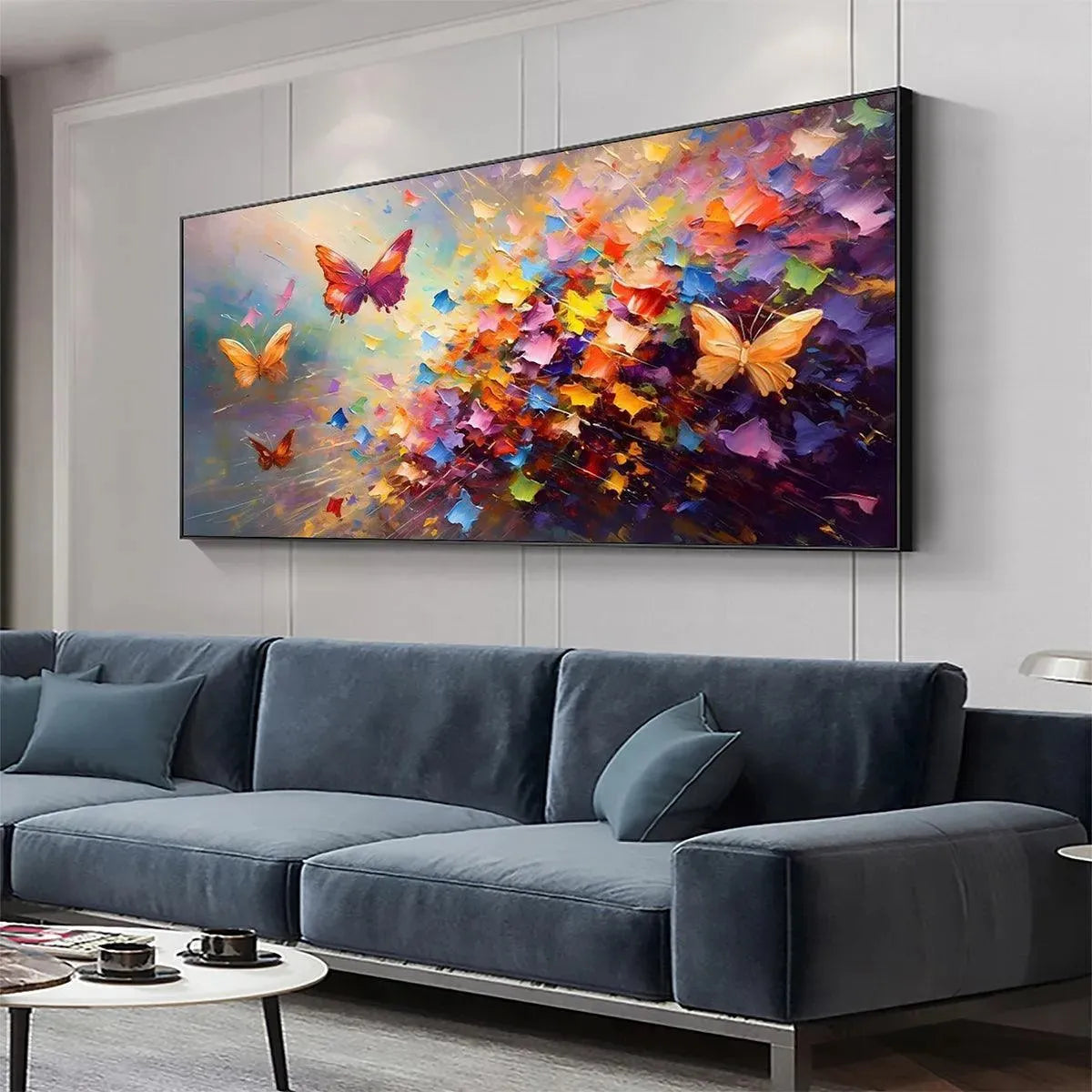 Butterfly Flight – Butterfly Oil Painting, view 5