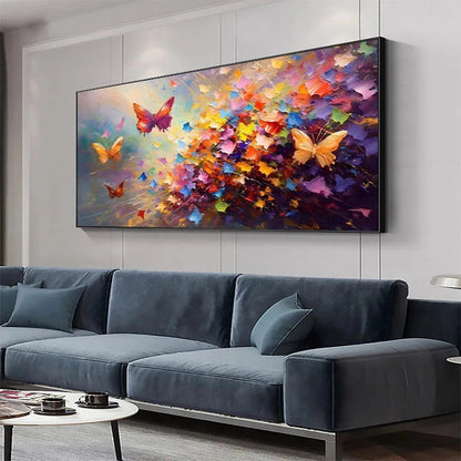 Butterfly Flight – Butterfly Oil Painting, view 5