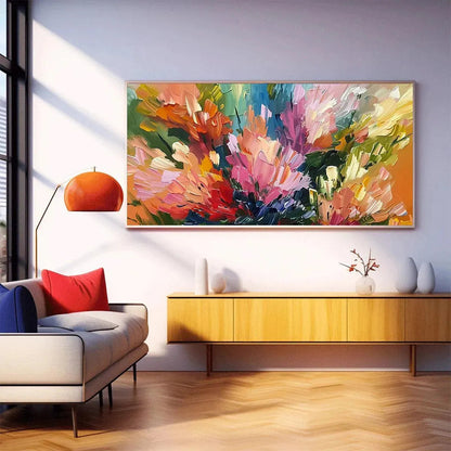 Colorful Floral Wall Art – Summer Bouquet