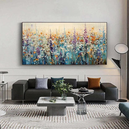 Wildflower Impasto Painting – Wild Meadow