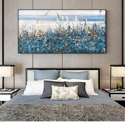Blue Coastal Painting – Blue Dunes