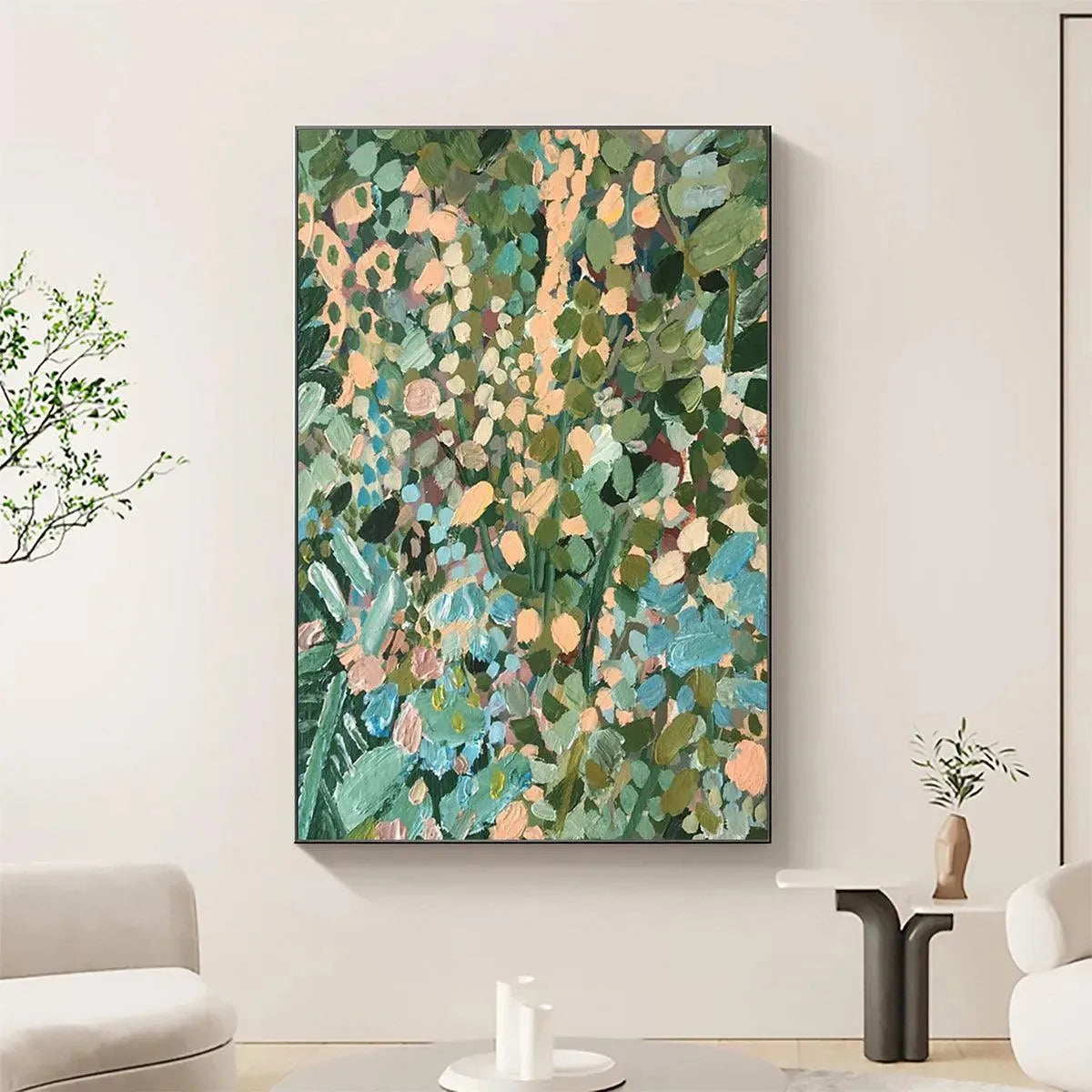 Enchanted Garden – Floral Painting, view 2