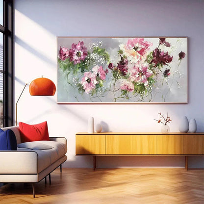 Pink Rose Painting – Wild Rose Whispers