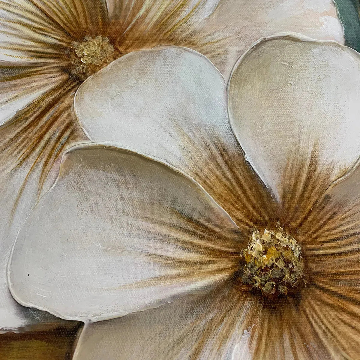 White Magnolias – Magnolia Textured Painting, view 4