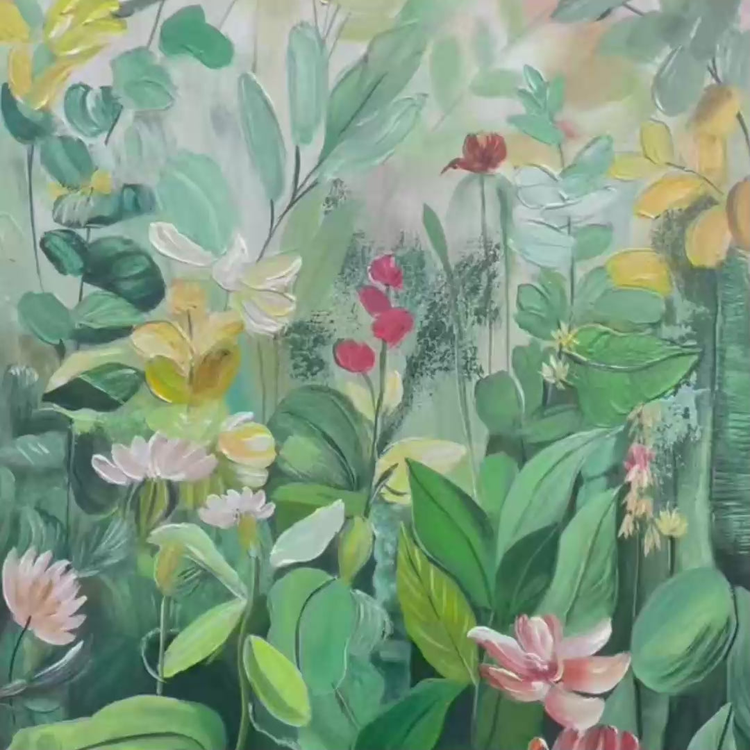 Botanical Garden – Floral Painting, view 3