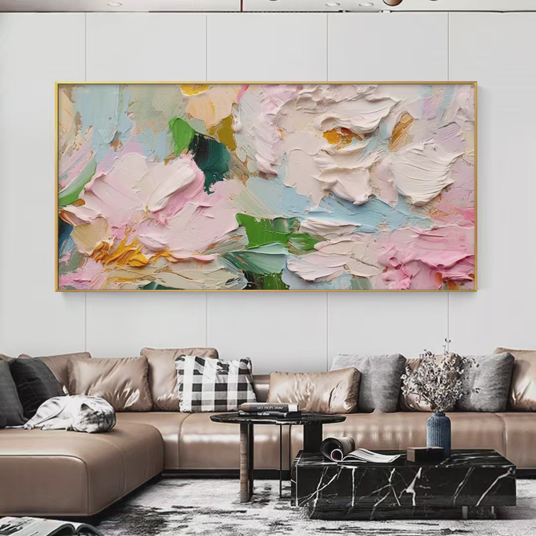Spring Bouquet – Bouquet Impasto Painting, view 2
