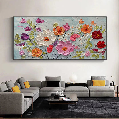 Spring Bouquet – Bouquet Impasto Painting, view 2