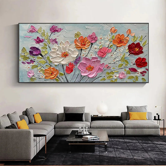 Spring Bouquet – Bouquet Impasto Painting, view 2