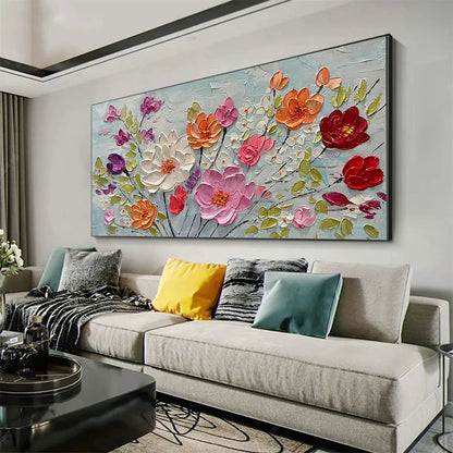 Spring Bouquet – Bouquet Impasto Painting, view 5