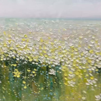 Whispering Meadow – Meadow Oil Painting, view 3