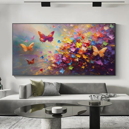 Butterfly Flight – Butterfly Oil Painting, view 4