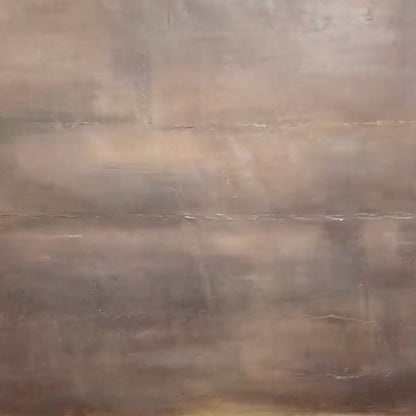 Dark Brown Textured Landscape – Wabi-Sabi Landscape Oil Painting, view 3