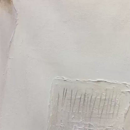 Deconstructed Plans – Wabi-Sabi Architecture Oil Painting, view 3