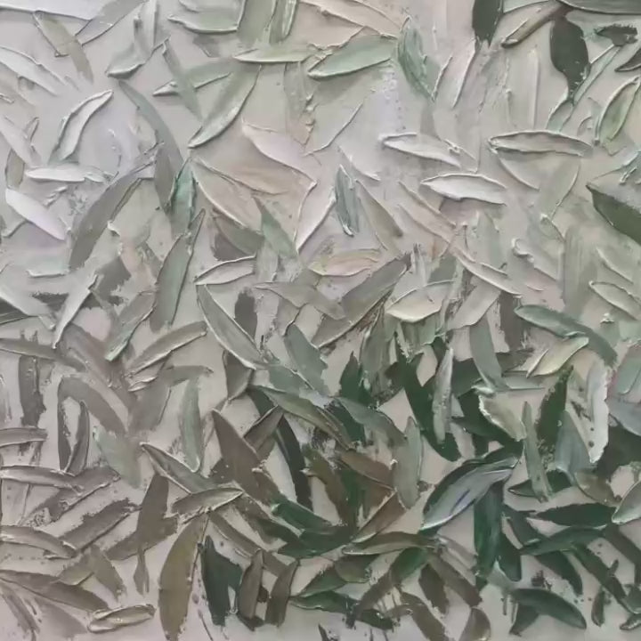 Whispering Winds – Wabi-Sabi Landscape Oil Painting, view 3