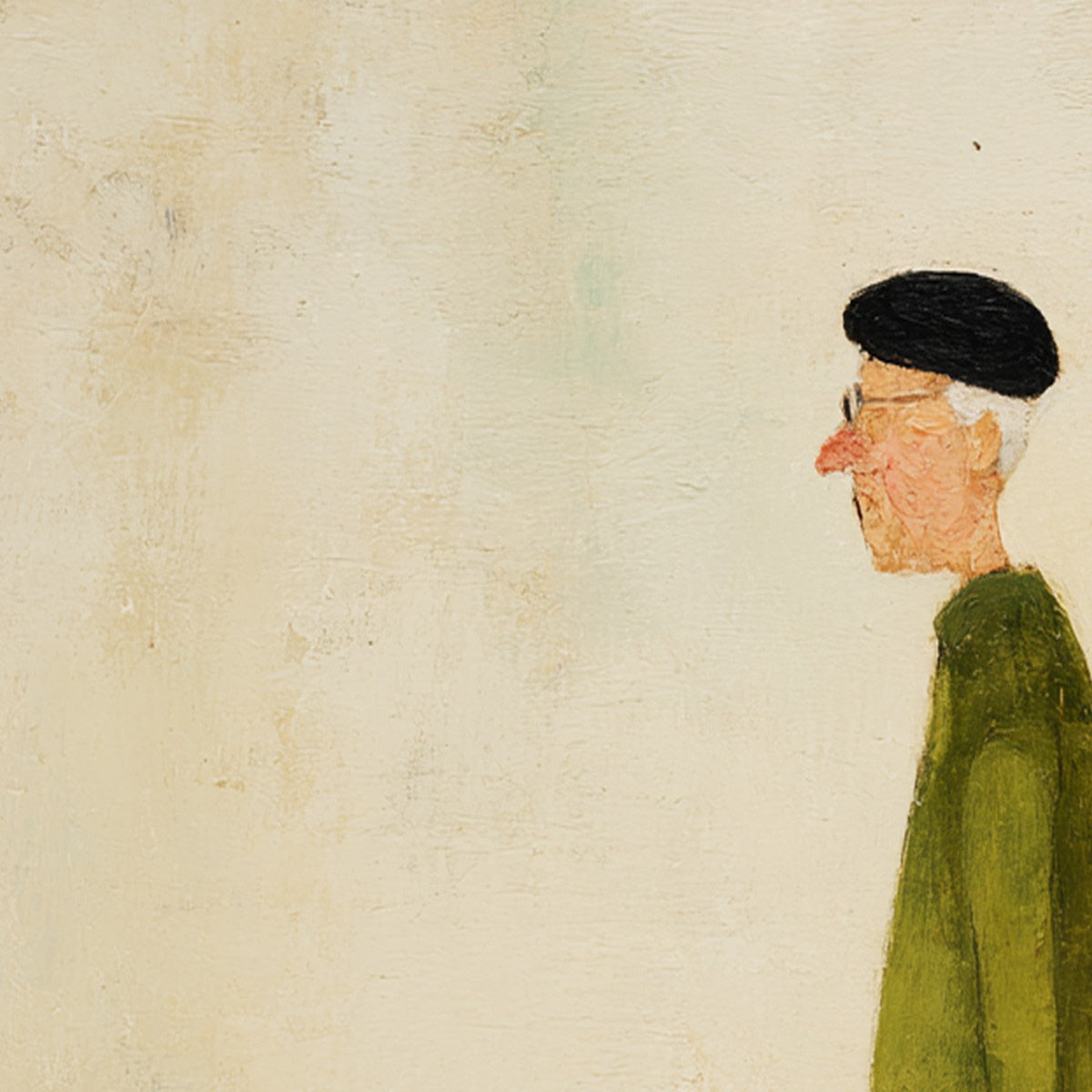 A Lifetime'S Walk – Couple Textured Oil Painting, view 3