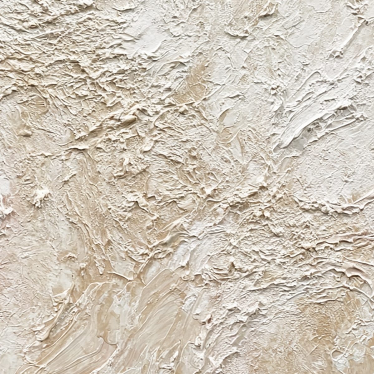 Alabaster Veil – Wabi-Sabi Abstract Impasto Oil Painting, view 3