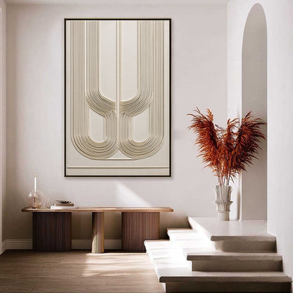 Arcade – Wabi-Sabi Architecture Oil Painting, view 4