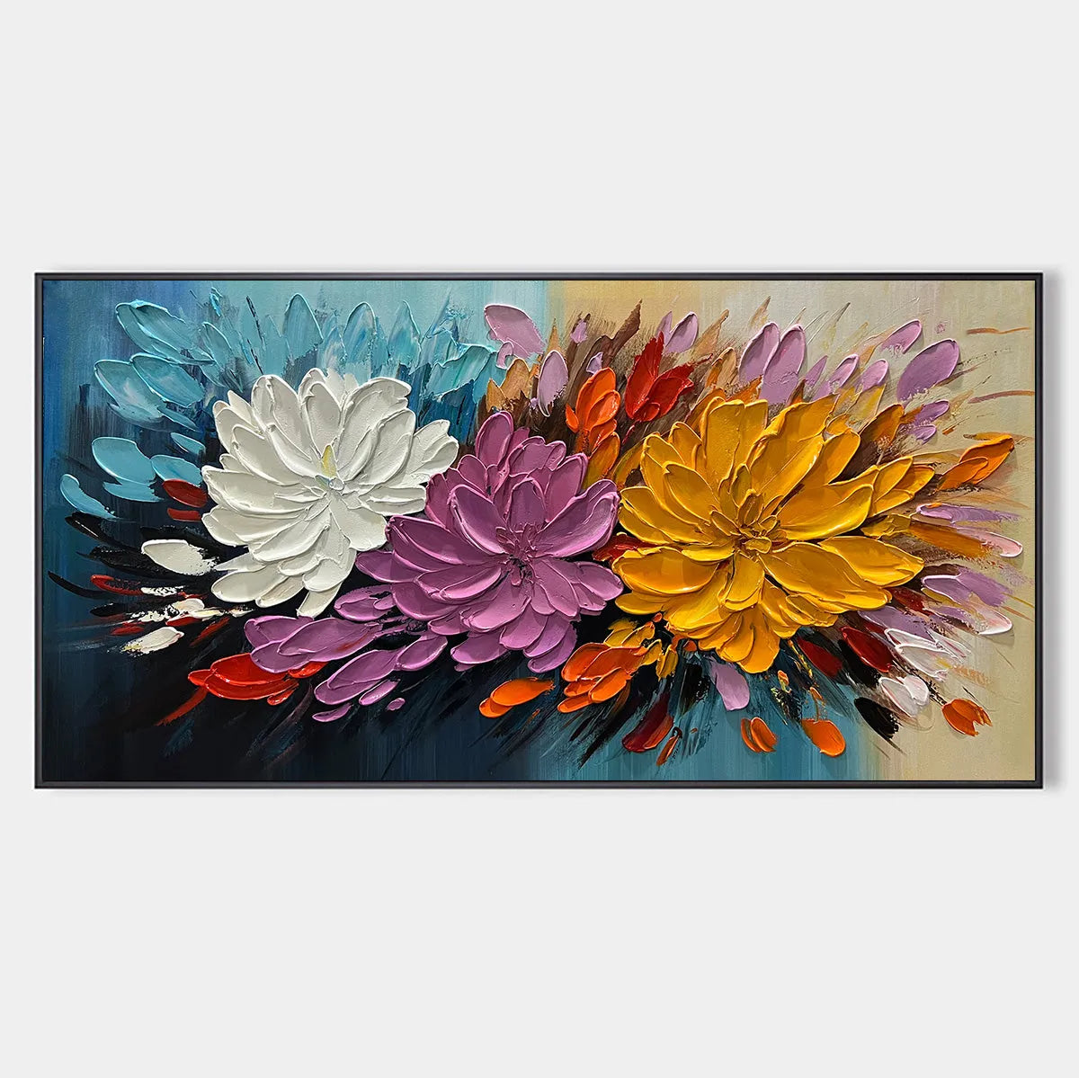 Autumn Bouquet – Bouquet Impasto Painting, view 1