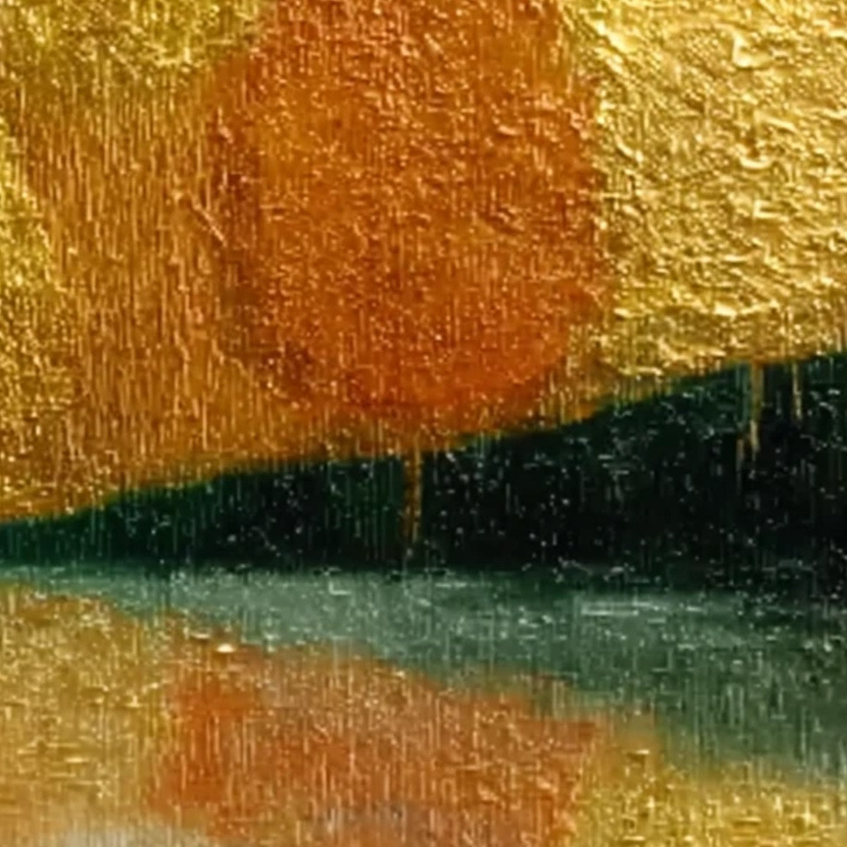 Autumn'S Treasure – Cat Impasto Oil Painting, view 3