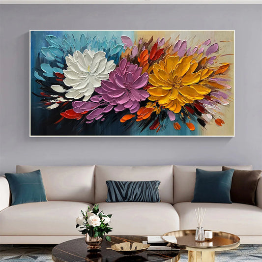 Autumn Bouquet – Bouquet Impasto Painting, view 2