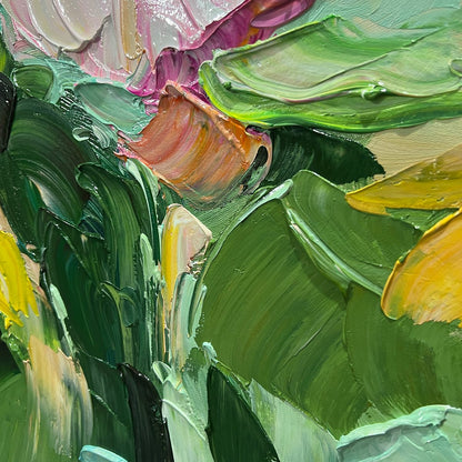 Blooming Romance – Floral Oil Painting, view 4