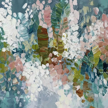 Blossom Reverie – Floral Impasto Oil Painting, view 5