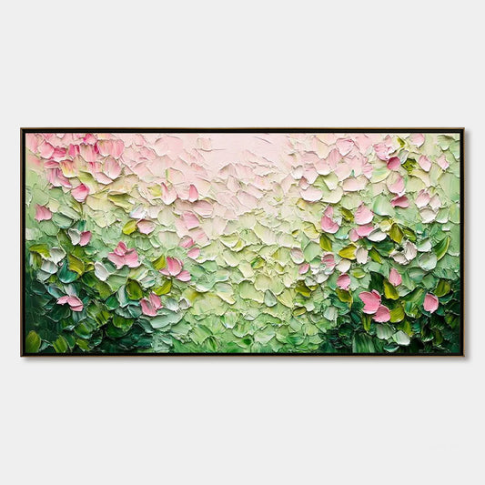 Blossom Drift – Floral Impasto Painting, view 1