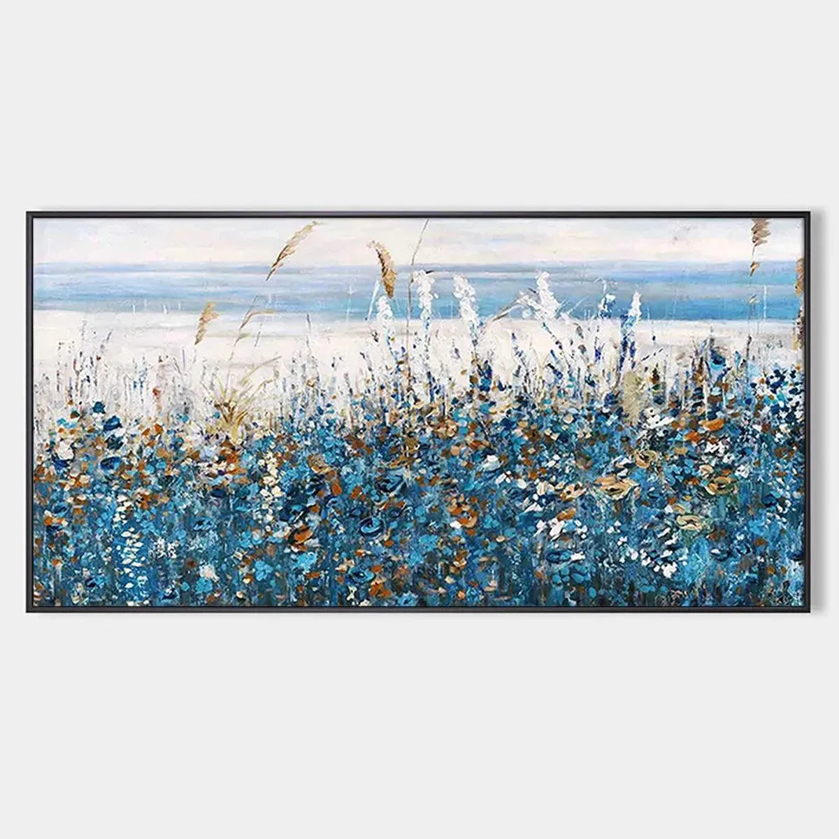 Blue Dunes – Coastal Painting, view 1