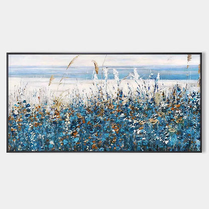 Blue Dunes – Coastal Painting, view 1