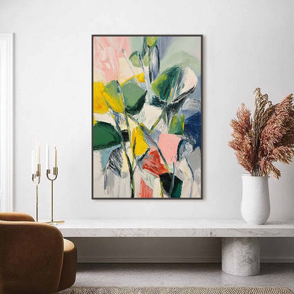 Botanical Burst – Wildflower Oil Painting, view 2