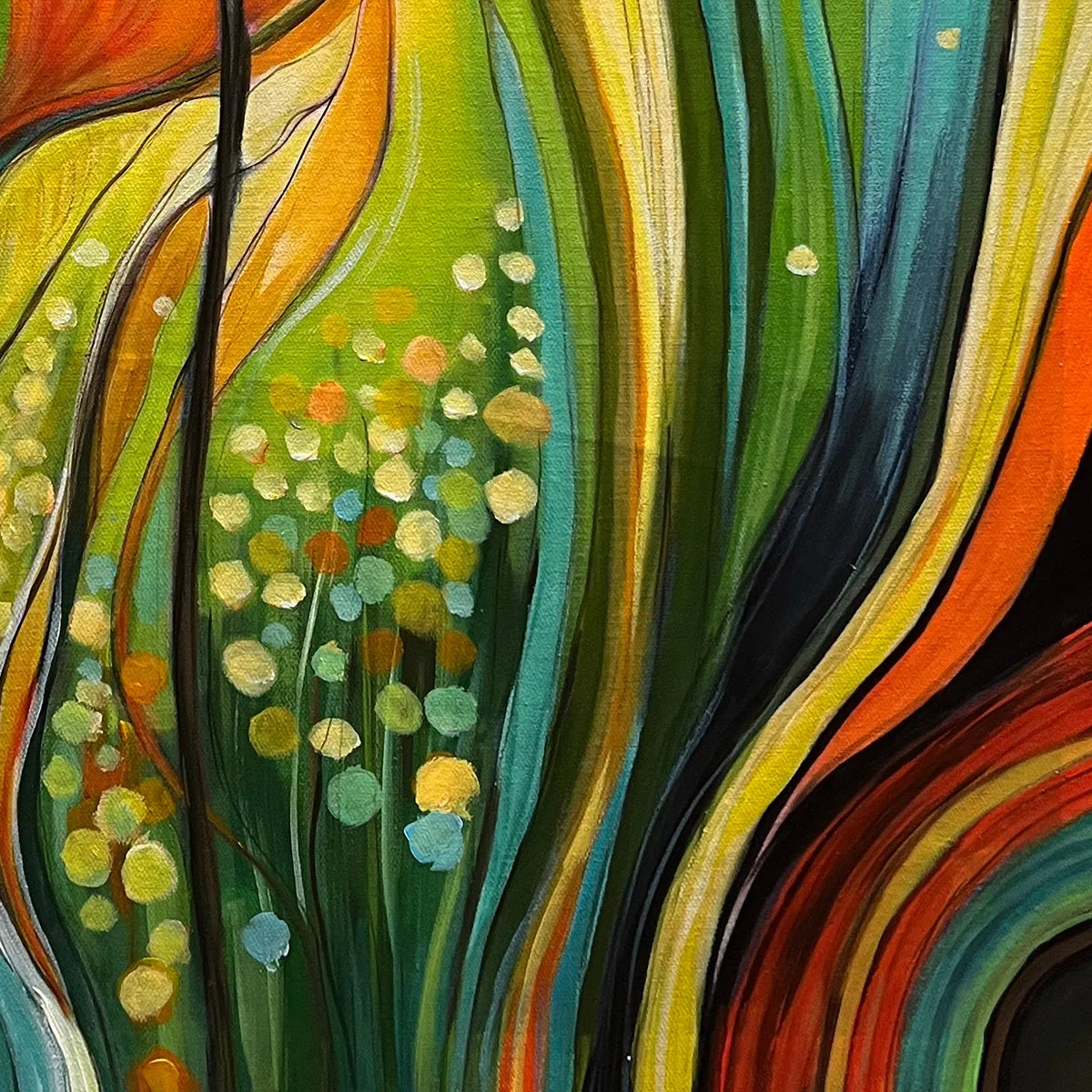 Botanical Symphony – Floral Oil Painting, view 4
