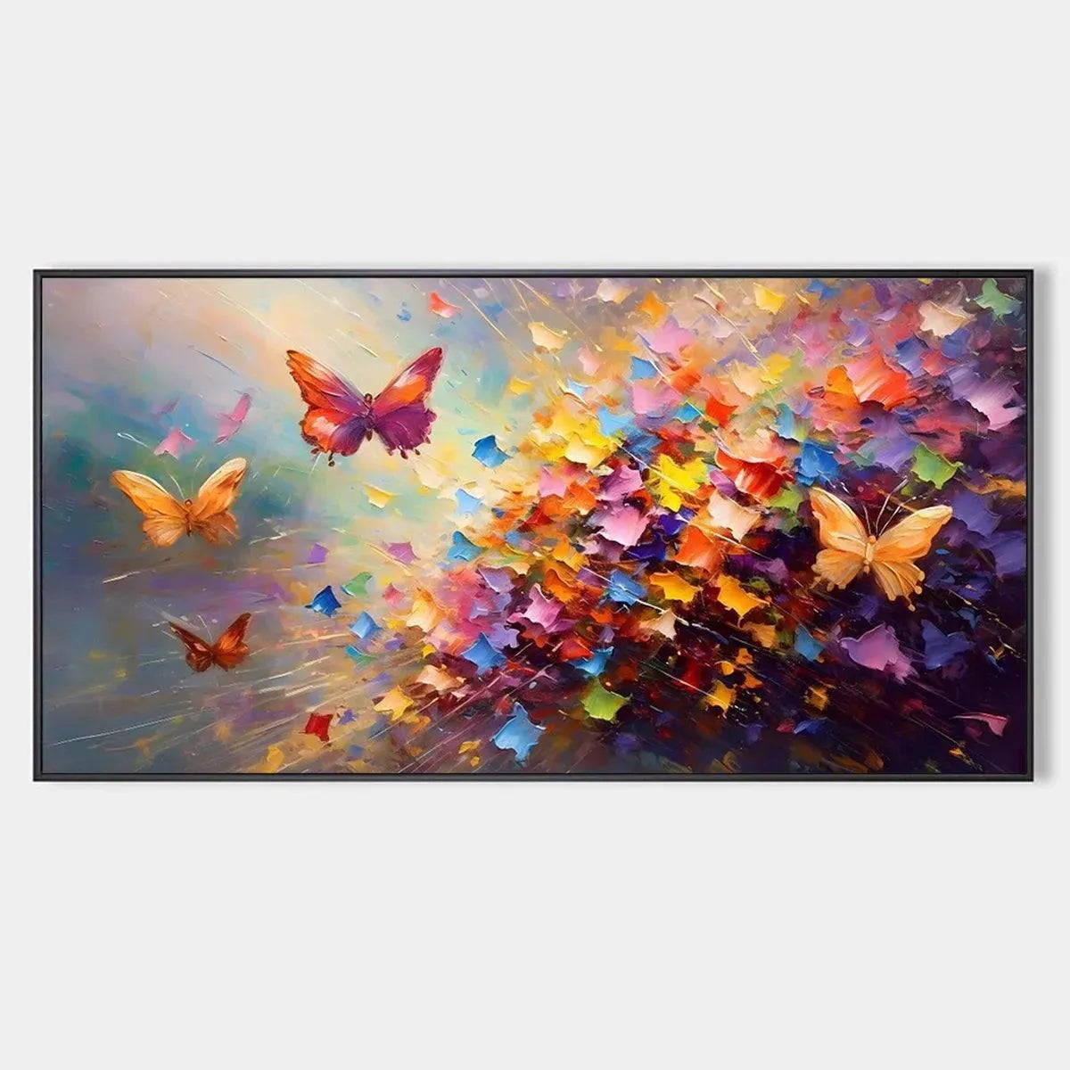 Butterfly Flight – Butterfly Oil Painting, view 1