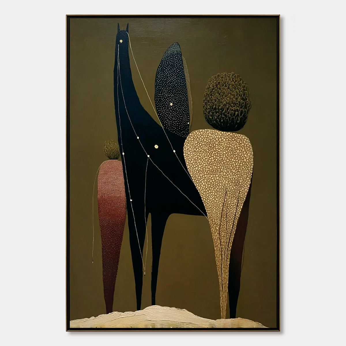 Celestial Caravan – Celestial Oil Painting, view 1