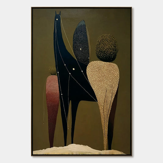Celestial Caravan – Celestial Oil Painting, view 1