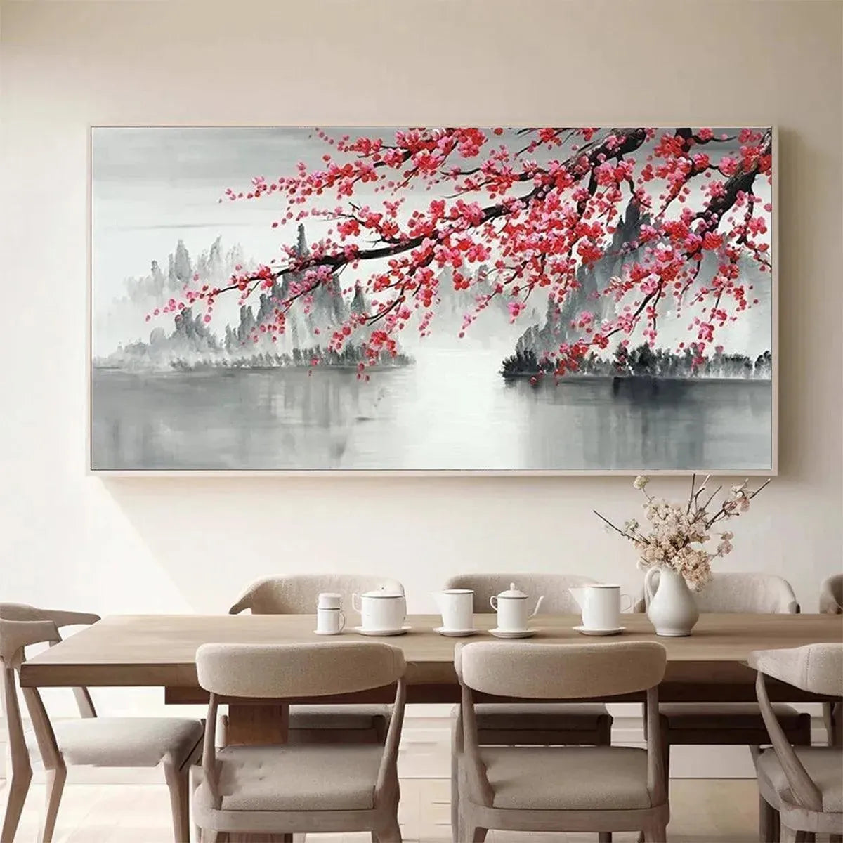 Cherry Blossom Serenity – Cherry Blossom Painting, view 2