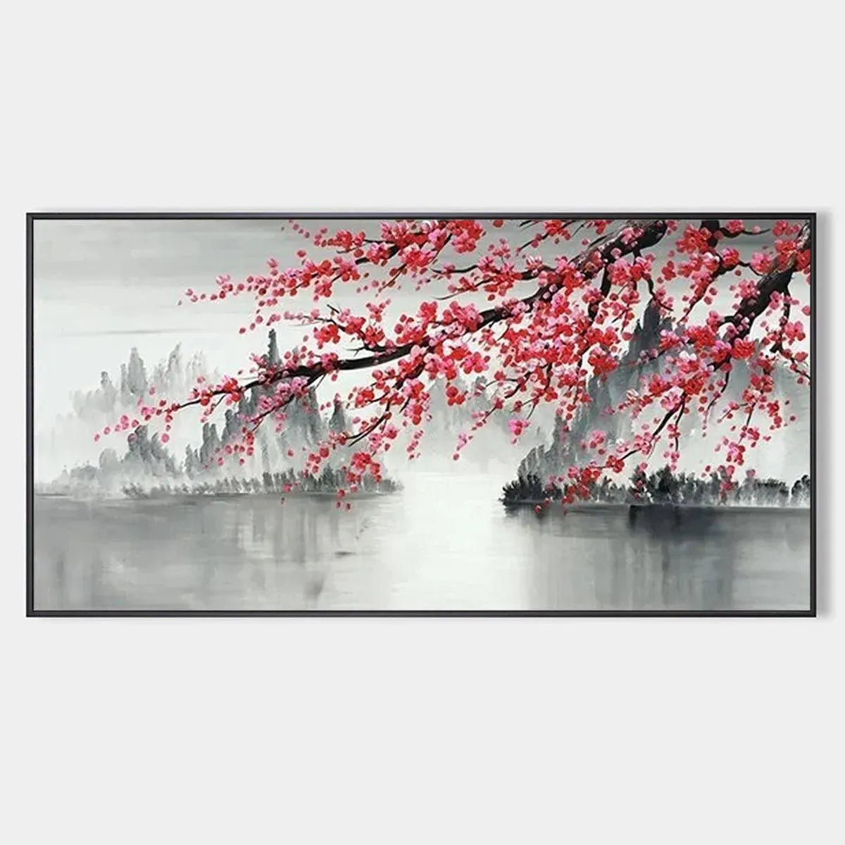 Cherry Blossom Serenity – Cherry Blossom Painting, view 1