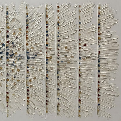 Chroma Pulse – Wabi-Sabi Floral Oil Painting, view 5