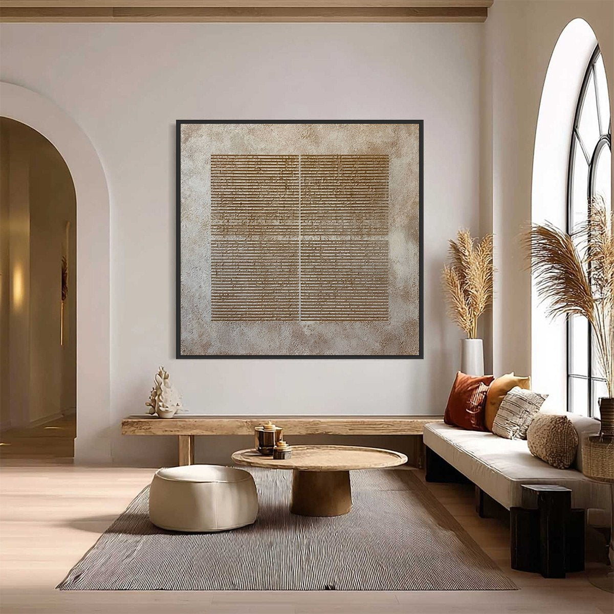 Codex – Wabi-Sabi Architecture Oil Painting, view 2