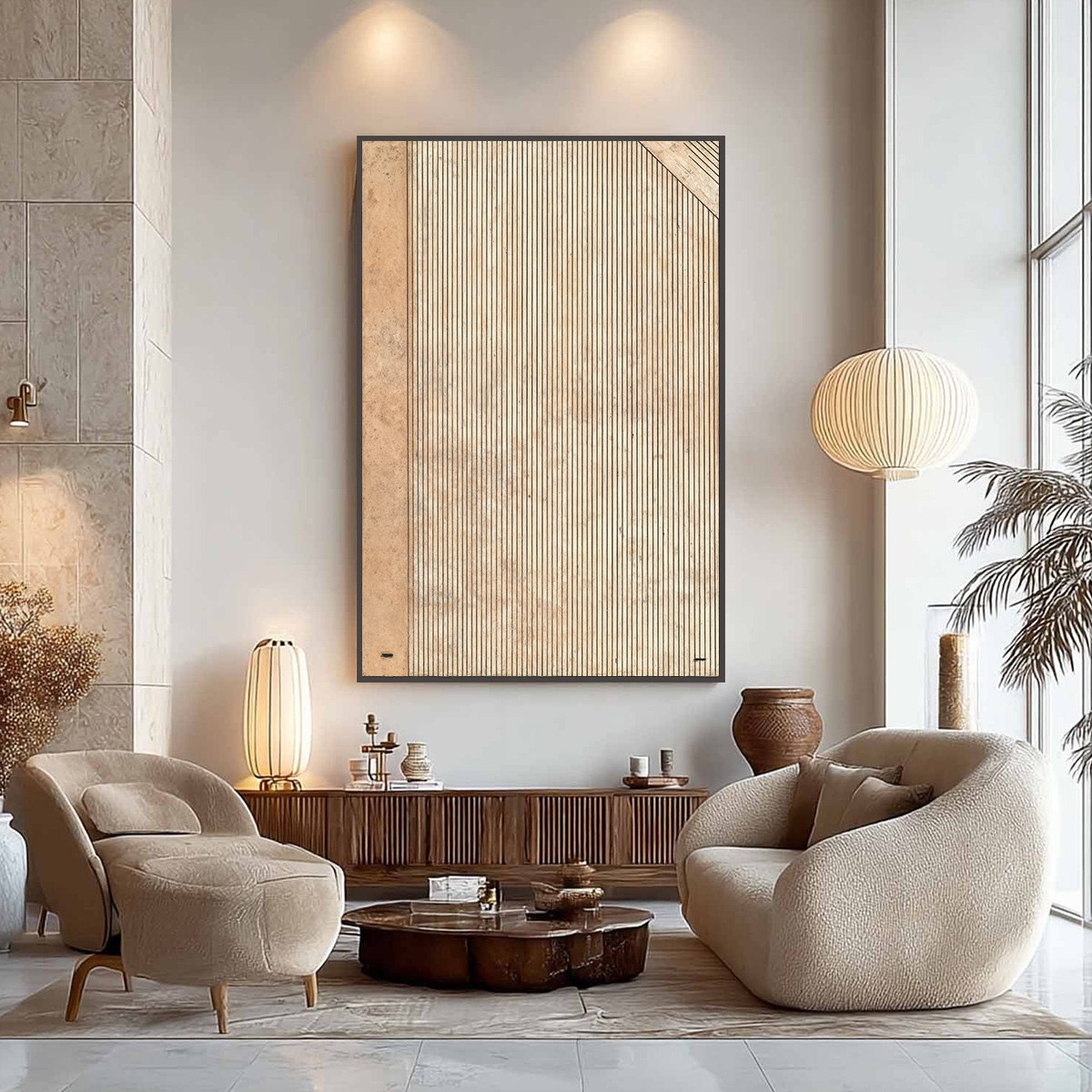 Codex – Wabi-Sabi Architecture Oil Painting, view 4