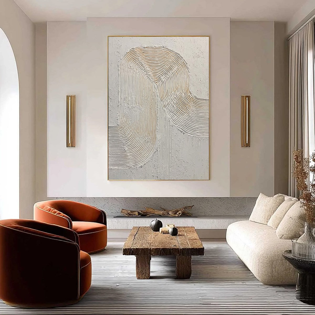 Continuum – Wabi-Sabi Figurative Oil Painting, view 2